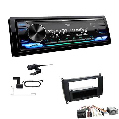 JVC Digital Autoradio DAB+ Bluetooth für Mercedes-Benz E-Klasse 2002-2009