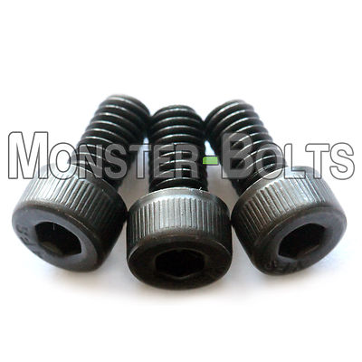 Floyd Rose Locking Nut / String Clamp Screws (3) - Black Alloy Steel - Guitar