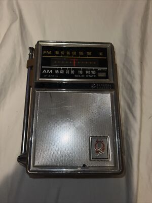 RARE Vintage General Electric AM/FM radio | eBay