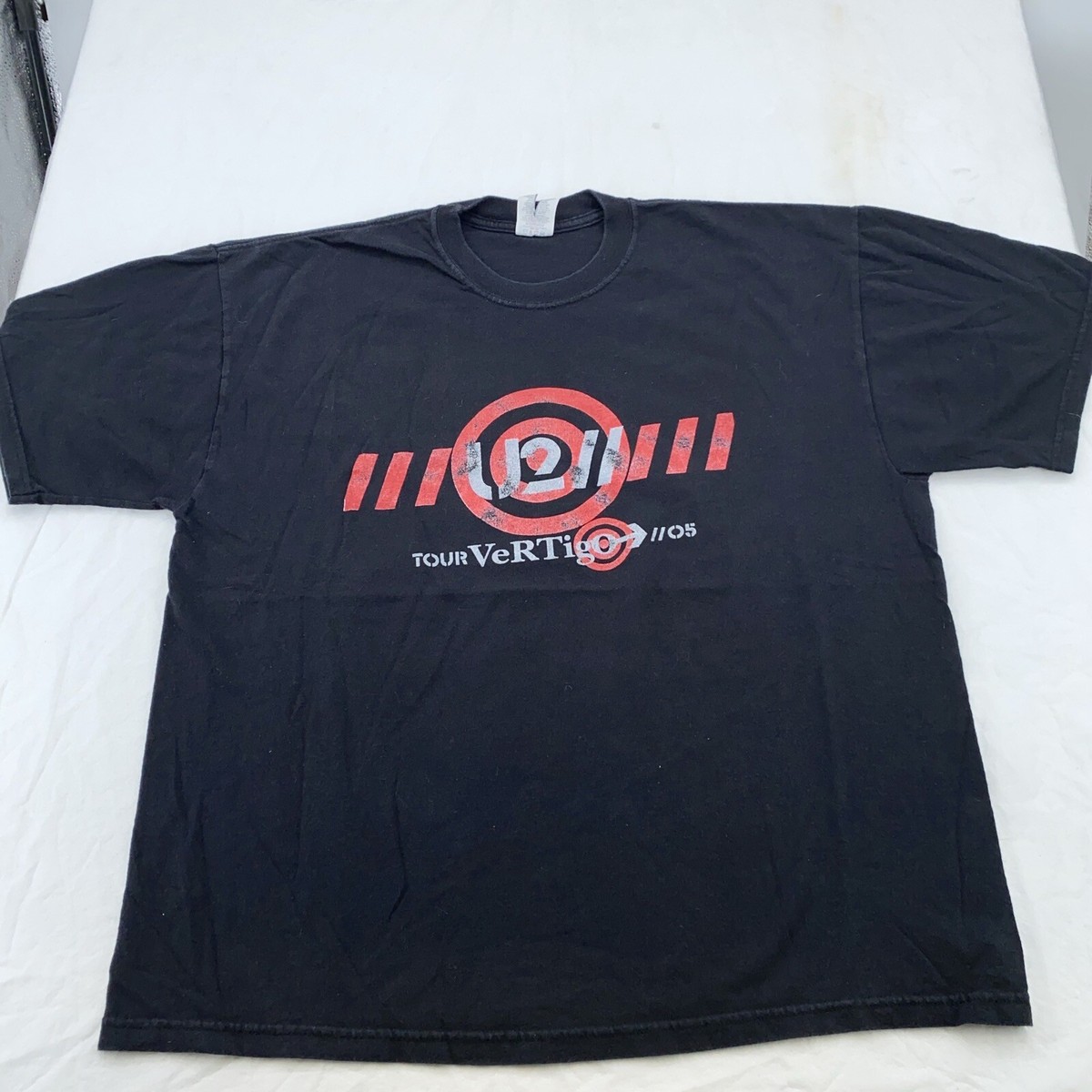 vintage 2005 U2 VERTIGO TOUR T-Shirt LARGE/XL rock concert soft | eBay