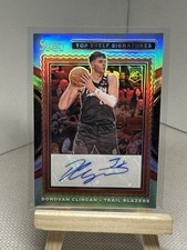 2024-25 Panini Select Donovan Clingan TSS-CLG Top Shelf Signatures