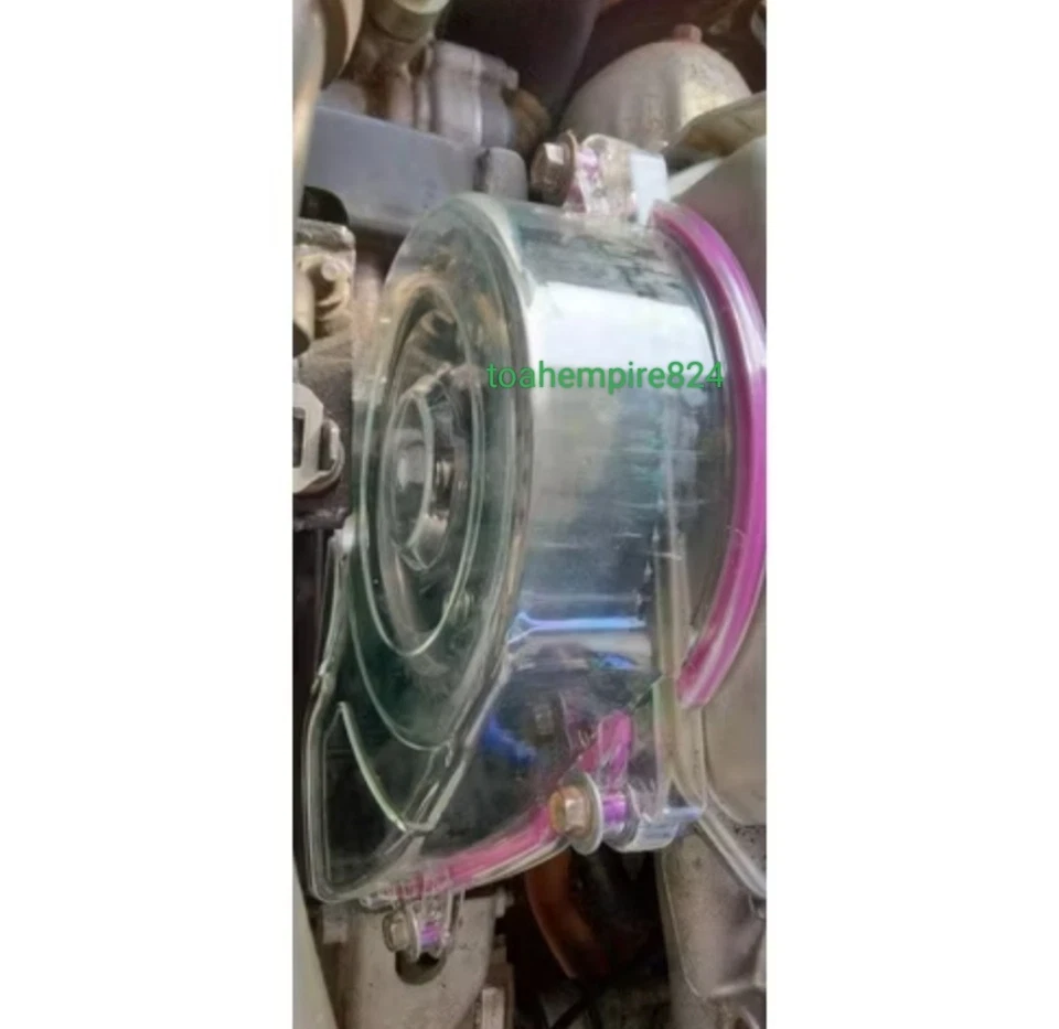 Mitsubishi Lancer Mirage Proton Wira 4G92 4G93 SOHC Clear Cam Timing Belt Cover - Image 3 of 4