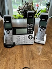 VTech IS8151-3 Super Long Range Handset Phone System - READ