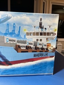 LEGO Exclusive 10155 Creator Expert Sculptures Maersk Line Container Ship Age 8+