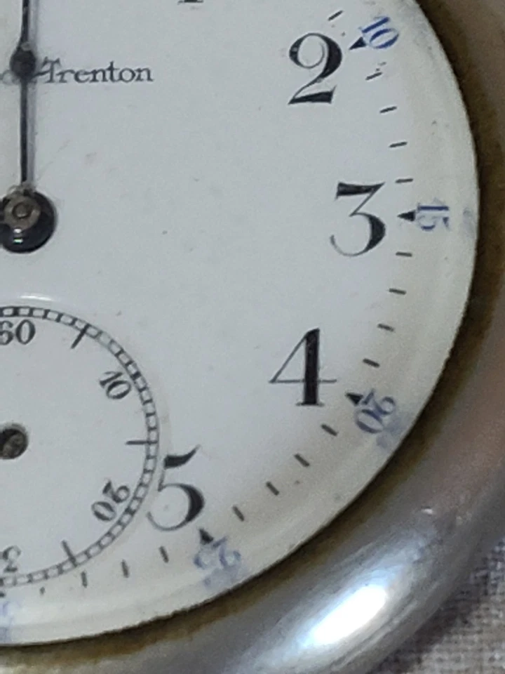 1909 Ingersoll-Trenton Pocket Watch Needs Repair D16 - Image 4 of 4