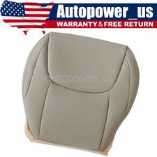 For 2004-2010 Toyota Sienna Driver Bottom Replacement Leather Seat Cover Tan