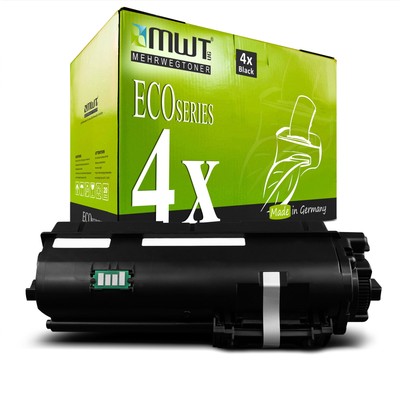 4x MWT ECO Patrone ersetzt Kyocera TK-1170 TK1170 TK 1170