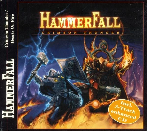 Hammerfall - Crimson Thunder / Hearts On Fire DCD #G140577 - Bild 1 von 1