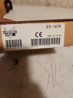 AUTOMATION DIRECT PLC DIRECT D3-16TR Relay Output Module 16 Point