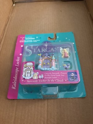 Trendmaster 1995 Polly Pocket Star Castle  Kaleidoscope Locket In The Clouds!