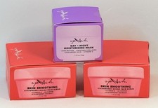 3 Pk LASplash Cosmetics Skin Smoothing Strawberry Sugar Scrub & Day/Night Mask