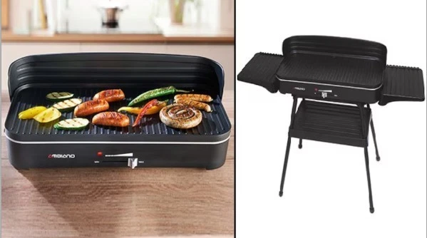 2200w Electric Smokeless BBQ Grill tepanyaki indoor outdoor griddle tabletop
Opens in a new window o