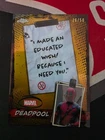 2025 Topps Chrome Deadpool #WM-08 DEADPOOL Gold  /50
