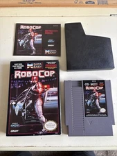 Robocop Nintendo NES Data East 1988 Manual Box WORKS