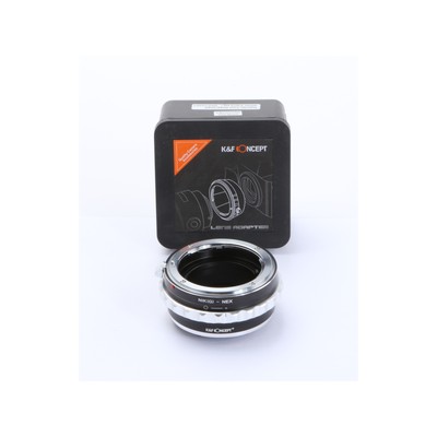 K&F Concept Adapter NIK(G)-NEX (Nikon Objektive auf Sony Nex... + NEU (273404)