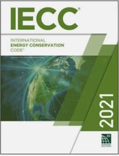 International Energy Conservation Code 2021 - Paperback - LIKE NEW