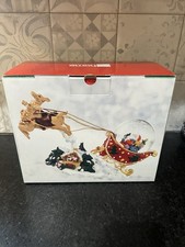 Home Collection Musical Santa  s Sleigh Snowglobe Jingle Bells