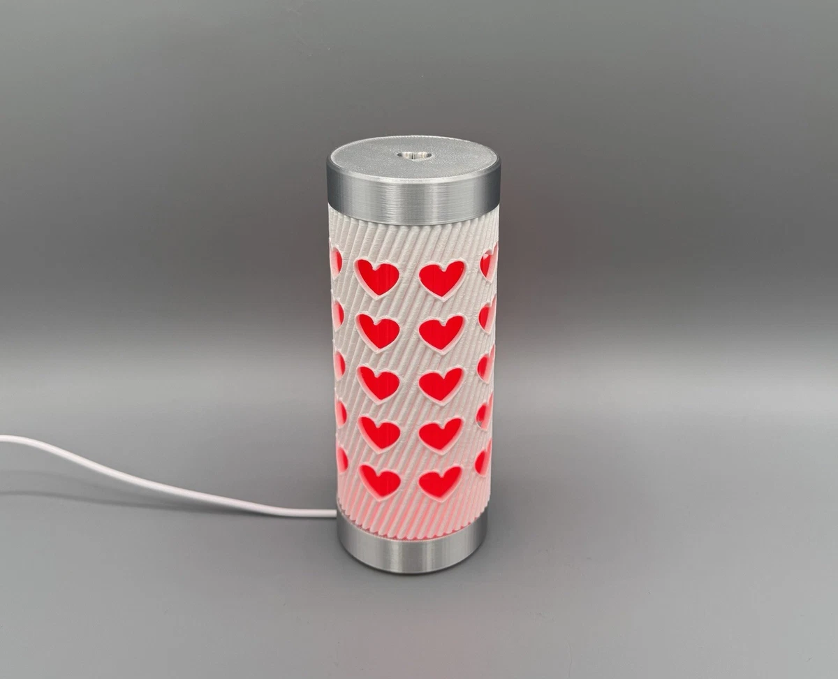 Miss Valentine Ceramic Candy Heart Love Red Nightlight Miss Valentine Ceramic Candy Heart Love Red Nightlight