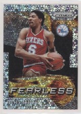 2019-20 Panini Prizm Fearless Fast Break Prizm Julius Erving #17 HOF n0c