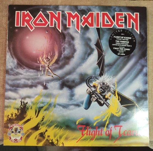 Iron Maiden "Flight Of Icarus / The Trooper" DBL 12" Singles  First Ten Years