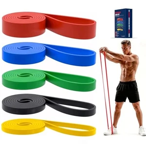 Bandes de traction, Ensemble de bandes de résistance, Bandes d'entraînement d'exercice pour les hommes 5 Couleur
