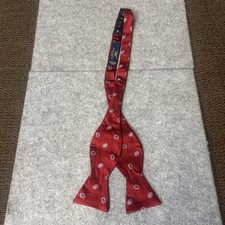 Brooks Brothers 346 Pure Silk Bow Tie Red USA