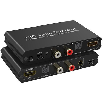 Tendak 192KHz ARC Audio Extractor, Digital Audio Extractor Converter, HDMI AR...