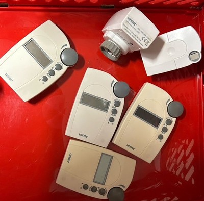 Lifetec Wandthermostat SET  FHT80B Funk kompatibel mit Conrad Elv  Ventilantrieb