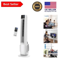 Ultra-Quiet 4-Speed Tower Fan with Remote – Perfect for Sleep and Relaxation