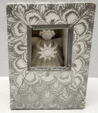Margaret Furlong 4" Angel Sun Ornament 1988 Shell Porcelain