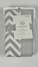 Cloud Island Baby Bedding Bundle Play Yard Sheets  Changing Pad Covers Bundle