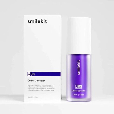 3 x Smilekit V34 Whitening Fleckenentfernung 30ml x3 Zähne 90ml Tot