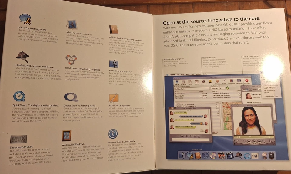 Apple Mac OS X Jaguar 10.2 (Retail) Full Version for Mac M8712LL/A - Image 2 of 4