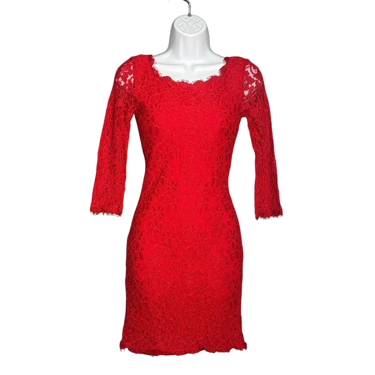 Diane von Furstenberg Red Lace Dresses for Women for sale | eBay