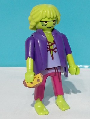 PLAYMOBIL FIGUR LEBENDER TOTER ZOMBIE REF 71651 HALLOWEEN TOTE TERROR