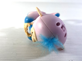 WowWee Fingerlings Interactive Baby Monkey Toy Pink/Blue Two Tone - NEW BATTERY