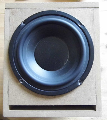 Visaton SUB W 130 X Lautsprecherbausatz Subwoofer Komplett mit Gehäuse