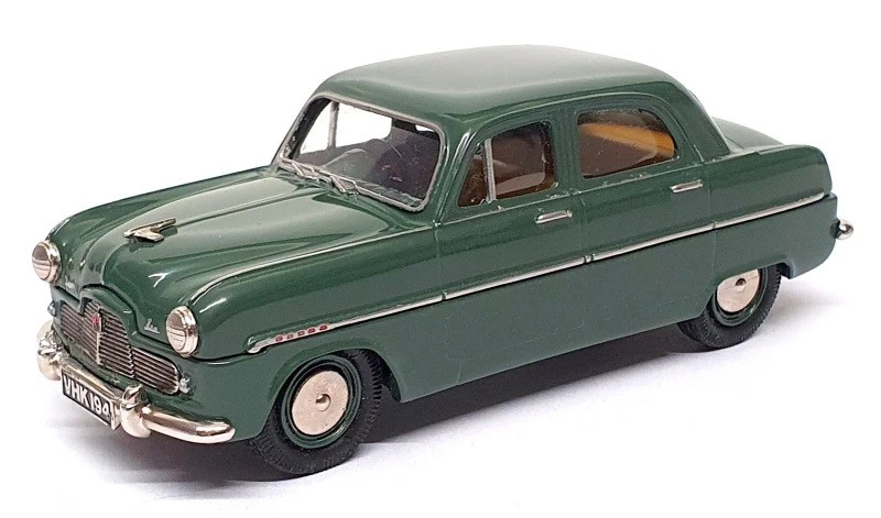 Miniature Brooklin 1/43 - Ford Consul MK II 1960 4 Portes - Rouge, Métal Blanc - Collection
