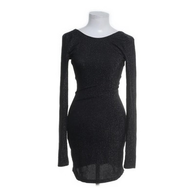 NA-KD, Kleid, Größe: S, Schwarz/Silber, Elasthan/Metallfaser, Damen #vrx