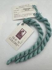 Thread gatherer Hand Dyed silk 'n colors SNC 320 Monsoon Rain -2 Skeins Of Floss