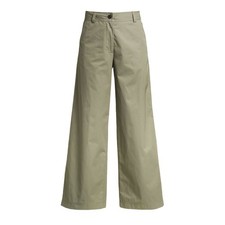 Parajumpers Amazonas Sage Green Wide Flared Trousers