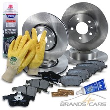 ATEC BREMSSCHEIBEN + BREMSBELÄGE VORNE + HINTEN FÜR OPEL ASTRA H ZAFIRA B