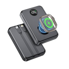 15000mAh Mini Power Bank Thin USB Portable External Battery Backup Phone Charger
