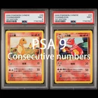 New Listing2000 POKEMON CHINESE CHARMANDER/CHARMELEON #46 #24 1ST PSA9