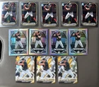2026 Bowman Chrome Konnor Griffin 12 Card Lot! 5 Base, 7 Inserts