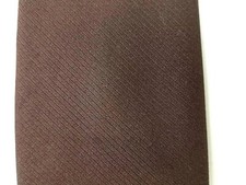 Wemlon II By Wembley Necktie Tie Mens Brown Solid EUC