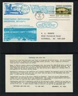 USA #1505 10¢ FDC with Local Post Chautauqua Lake Cinderella "Fur Roligt"  BLUE