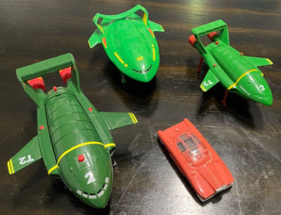 Thunderbirds Loose Set 4 Vehicles Matchbox Carlton ITC