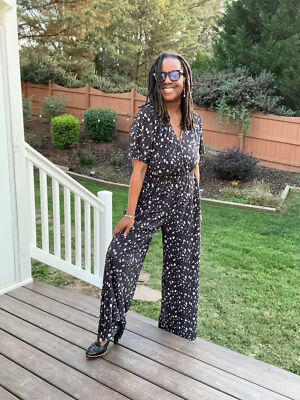 Melloday Ribbed Jumpsuit Size L