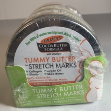 PALMER  S TUMMY BUTTER FOR STRETCH MARKS LOT OF 3 BABY SHOWER PREGNANT
